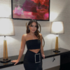 Diana Siyah Taş Detay Elbise